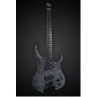 Legator G6FSS Ghost Super Shred 6 String Multi-Scale - Flame Maple Black