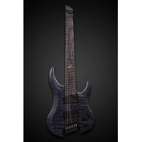 Legator G7FSS Ghost Super Shred 7 String Multi-Scale - Flame Maple Black