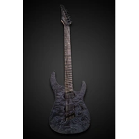 Legator N6FSS Ninja Super Shred 6 String Multi-Scale - Quilted Maple Black