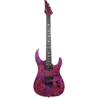 Legator N6SS Ninja Super Shred 6 Str - Purple Burl