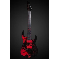 Legator N7CS Ninja Slaughter Alex Terrible Signature 7 String - Demolisher Black