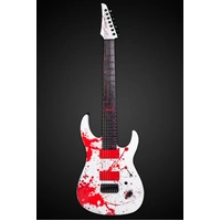 Legator N7CS Ninja Slaughter Alex Terrible Signature 7 String - Bonebreaker White
