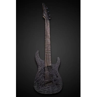 Legator N7FSS Ninja Super Shred 7 String Multi-Scale - Quilted Maple Black
