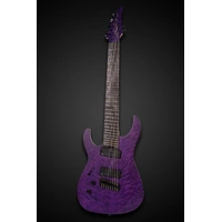 Legator N8FSS Ninja Super Shred 8 String Multi-Scale Left-Handed - Quilted Maple Purple