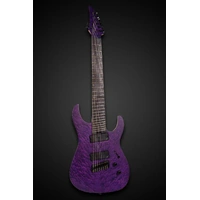 Legator N8FSS Ninja Super Shred 8 String Multi-Scale - Quilted Maple Purple