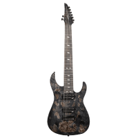 Legator N8SS Ninja Super Shred 8 Str - Black Burl