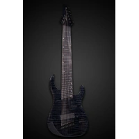 Legator N9F Ninja Super Shred 9 String Multi-Scale - Gloss Flame Black