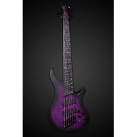 Legator NB6F Ninja 6 String Multi-Scale Bass - Satin Purple to Black