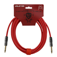 Valeton Premium Instrument Cable 5m Red